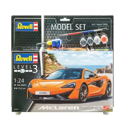 Obrázok produktu pre Revell Model Set McLaren 570S - stavebnica modelu auta; 67051