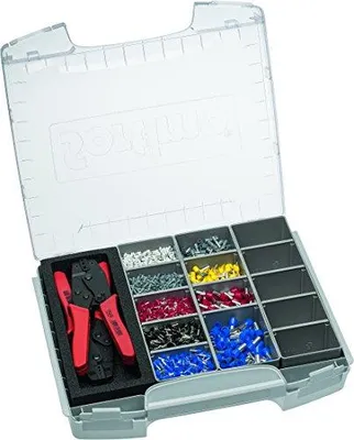 Immagine prodotto di Pinze per crimpare NWS e assortimento di puntalini per fili in Sortimo I-BOXX 337-21