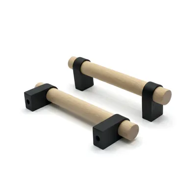 Produktbild von Möbelgriff Stangengriff Küchengriff Schrankgriff Schubladengriff 92mm Designgriff Schwarz