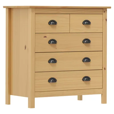 Image de vidaXL Sideboard Hill 79x40x80 cm Pin massif