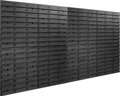 Immagine prodotto di sistema di stoccaggio a parete per bottiglie 1540 x 780 mm scatole impilabili scaffalature impilabili contenitori a giorno, pannelli a parete extra resistenti, scaffalature estensibili, scaffalature per officina scaffalature per officina scaffalature a parete senza bulloni