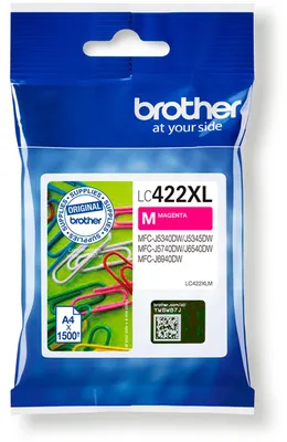 Produktbild von Brother LC422XLM Druckerpatrone 1 Stück(e) Original Magenta