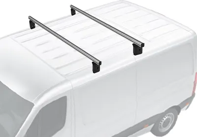 Produktbild von Menabo Dachträger Querträger für VW Caddy 2003-2011 Grundträger Aluminium Silber
