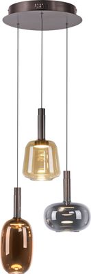 Paul Neuhaus LED Pendellampe Hängeleuchte Deckenlampe Leuchte Glas bunt Ø 43 cm
