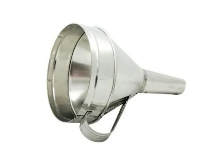 Zdjęcie produktu dla Lejek  Metalowy Prosty Fi 17,5Cm Ocynk