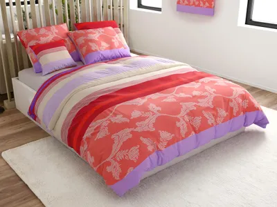 Obrázok produktu pre Obliečky z Renforcé bavlny IMARA červené Rozmer obliečky: 2 ks 80 x 80 cm | 200 x 220 cm