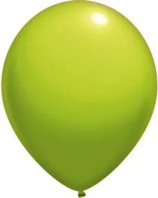 Produktbild von amscan Luftballons limettengrün Ø27,5cm 50 Stück