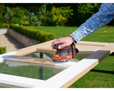 Image de Black&Decker Akku-Exzenterschl., 18V 1,5Ah BDCROS18