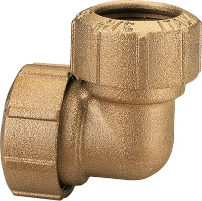 Produktbild von MS-Winkel, 2 Verschraubungen für 32mm PE-Rohr