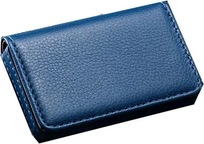 Zdjęcie produktu dla Etui na wizytówki z zamknięciem magnetycznym – niebieskie