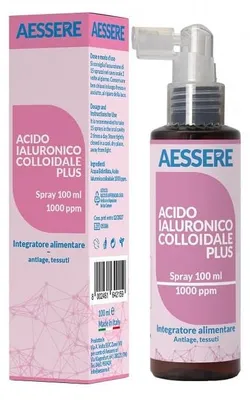 Immagine prodotto di Acido Ialuronico Colloidale Plus 1000Ppm 100 Ml