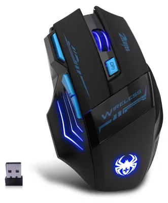 Obrázok produktu pre Bezdrôtová myš s rozlíšením 4800 DPI, 7 tlačidlami, ergonomickým dizajnom, určená pre počítače, notebooky a Mac