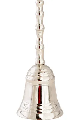 Produktbild von Tischglocke vernickelt H 12 cm