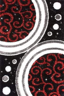 Produktbild von Ganges 600 Schwarz / Grau 80cm x 150cm