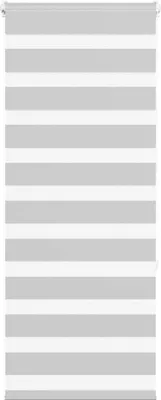 Produktbild von Doppelrollo Hellgrau 60x150 cm Stoffbreite 55,9 cm Polyester