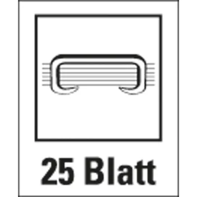 Produktbild von Soennecken Heftgerät 3164 bis 25Blatt Metall 24/6 26/6 grau