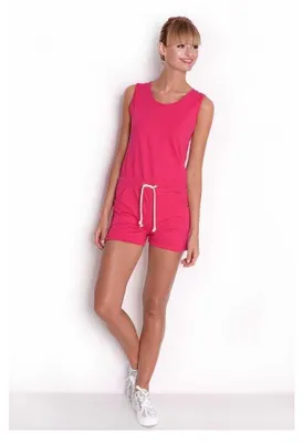 Produktbild von Damen Overall Sportlich Elegant bequem Einteiler Gr. S/M; Pink