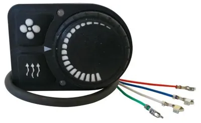 Produktbild von Reparaturset Für Autoterm Polyurethan5 Steuergerät Gummidrehknopf