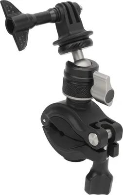 Obrázek produktu pro Držák kamery na motorku, otočný o 360°, proti otřesům, s 1/4palcovým adaptérem, držák na řídítka pro Insta360 Action