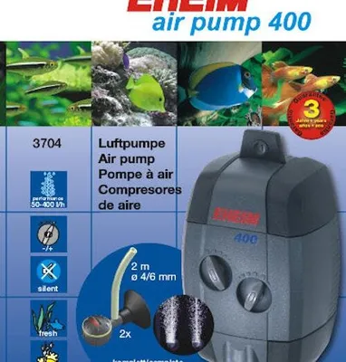 Imagen del producto de Eheim, aireador, caudal de 400 l/h (2 x 200), 5 vatios
