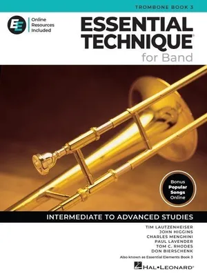 Produktbild von Essential Technique for Band - Trombone Book 3 with Online Resources