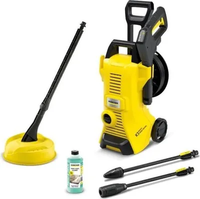 Obrázek produktu pro Vysokotlaký čistič Kärcher K3 Premium Power Control Home, 120 bar, 380 l/h, 1600 W, čistič povrchů T-Racer T1, naviják na hadici