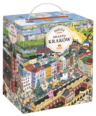 Productafbeelding van CZUCZU Puzzlove, stedenpuzzel Krakau, 1000 stukjes, artikelnummer 92337