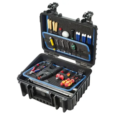 Obrázok produktu pre B&W Cases 117.16/L, Čierna, Polypropylén (PP), Prachuodolný, Vodeodolný, 355,6 mm, 152,4 mm, 279,4 mm