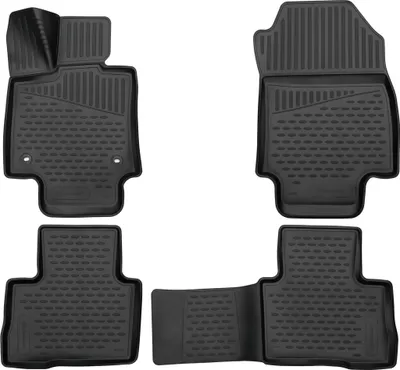 Zdjęcie produktu dla ELEMENT gumowe dywaniki podłogowe 3D do TOYOTA RAV 4, 2019->, 4 szt.