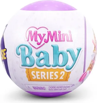Produktbild von ZURU 77707 - 5 Surprise My Mini Baby Serie 2 - Überraschungs-Kugel