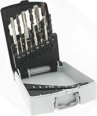 Image de Coffret 15 pièces tarauds et forets 1 Tag TIVOLY - 11900170029