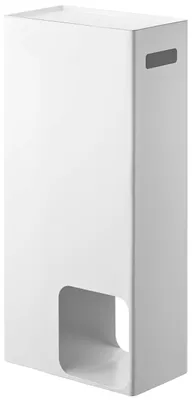 Toiletpapierhalter Tower, Weiß, freistehend, 8 Rollen