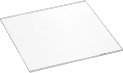 Zdjęcie produktu dla Kwadratowa szyba akrylowa 150x150x4mm przezroczysta, dookoła błyszczące polerowane krawędzie boczne / akryl / szkło akrylowe / pełne / przezroczyste / bezbarwne / dekoracja - Zeigis®