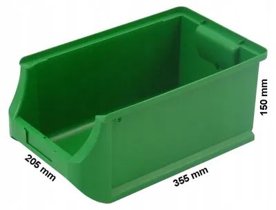 Immagine prodotto di allit 456215 Contenitore aperto ProfiPlus Box 4 in PP verde