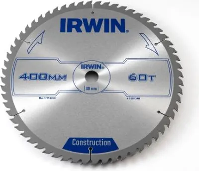 Produktbild von Irwin Kreissaegeblatt stat. 400/30mm 60ATB