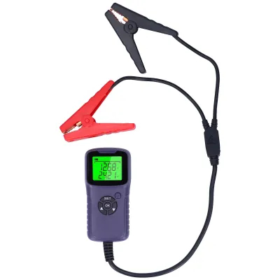 Produktbild von A300 Digitaler Autobatterie-Tester LCD-Batterie-Test-Analysator Auto-Test-DiagnosegeräteLila