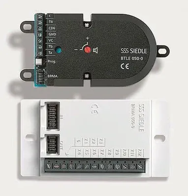 Image de Siedle&Söhne Bus-Einbautürlautsprecher m. Bus-Ruftastenmatr BTLE 051-05 (200049335-01)