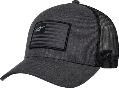 Immagine prodotto di Cappellino da baseball Alpinestars Flag, colore antracite/nero, taglia unica
