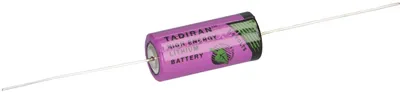 Produktbild von Tadiran Lithium 3,6V Batterie SL 761/P mit Axialdraht
