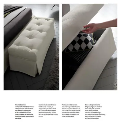 Produktbild von Modern Hocker Design Bänke Wohn Schlaf Bank Hocker Zimmer Polster Textil Stoff