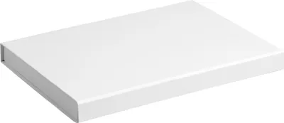 Obrázek produktu pro výklopná dárková krabička, magnetická krabička matná poplastovaná BÍLÁ Formát 31x22x2,5cm 10 ks.