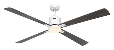 Immagine prodotto di Ventilatore da soffitto ECO NEO III 152 Bianco - Noce/Ciliegio WiFi con luce