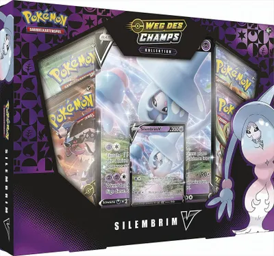 Produktbild von Pokémon - Weg des Champs Kollektion: Silembrim-V Sammelkarten Trading Cards Decks