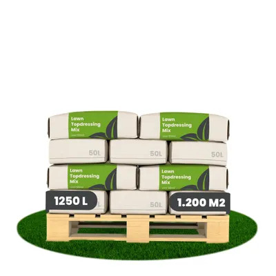 Produktbild von Rasen-Topdressing - Mischung mit Mykorrhiza und Rhizobakterien (1250 Liter für 1250m2) - Organifer