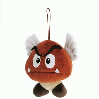 Produktbild von Nintendo Paragoomba, Cartoon character, Braun, Plüsch, Super Mario, Junge/Mädchen, 200 mm