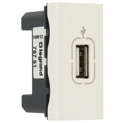 Produktbild von Legrand 0 787 61 Steckdose USB Weiß