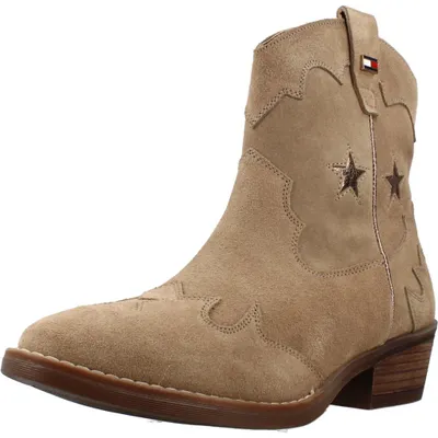 Image de Tommy Hilfiger Bootie Taupe Couleur Brun Clair