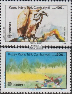 Produktbild von Briefmarken Türkisch-Zypern 1986 Mi 179-180 (kompl.Ausg.) postfrisch Europa