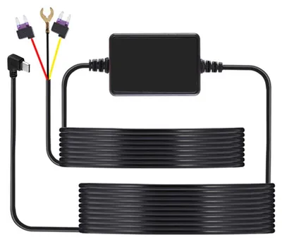 Hardwire-Kit für Dashcam, Typ-C, 12-24V auf 5V, Parkmodus
