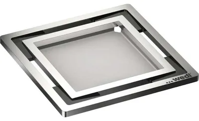 Image de wedi Fundo 7.1 grille carrée, à carreler, massif 115x115x5mm 676800054